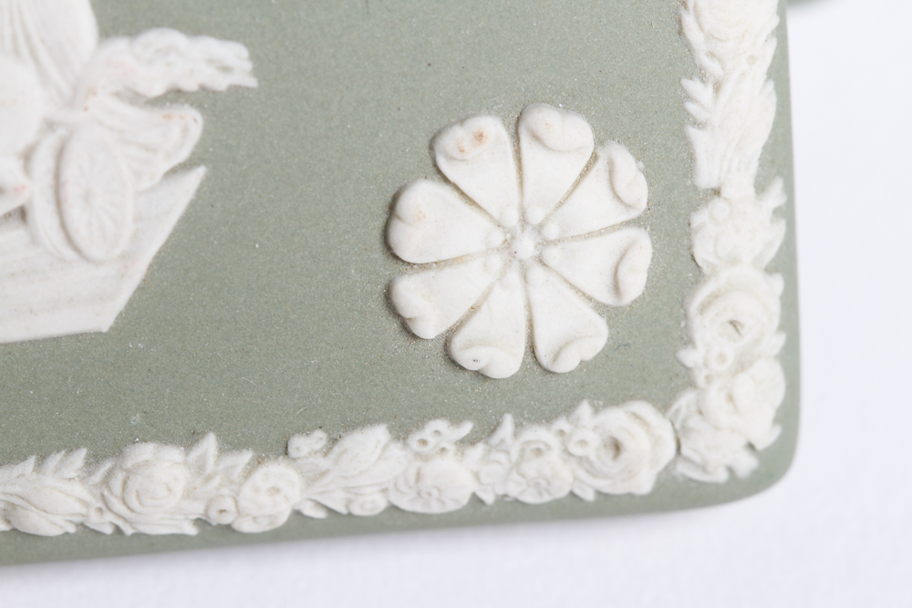 Green Wedgwood Trinket Box