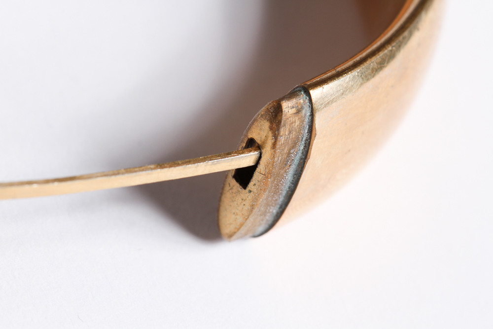 Vintage Gold Filled Monogram Bracelet