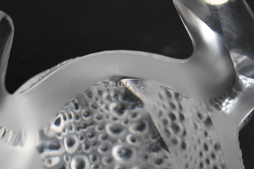 Lalique "Gregoire" Crystal Toad