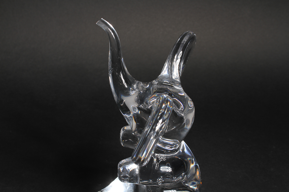 Daum Crystal Elephant