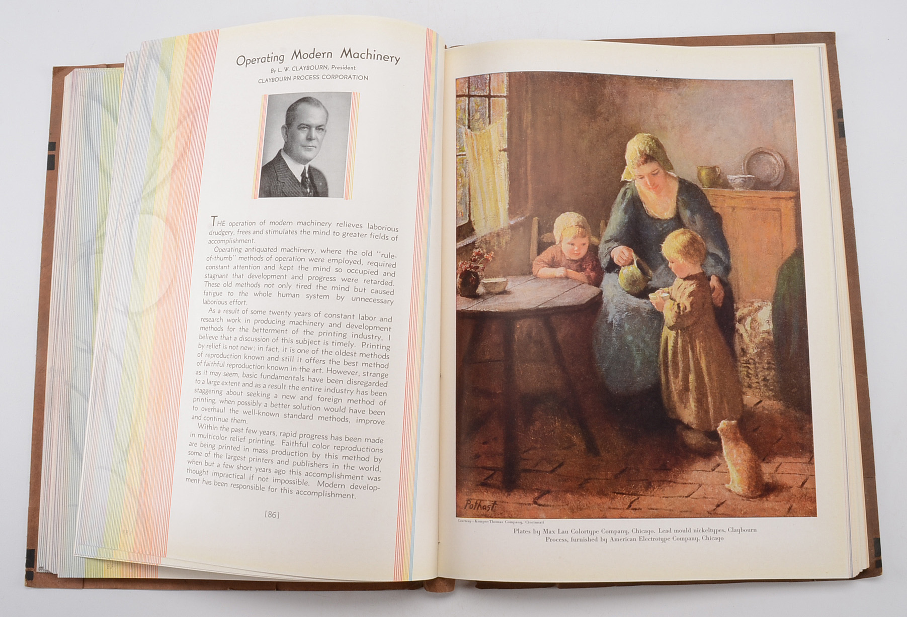 1930 "The Book of Art Printing"