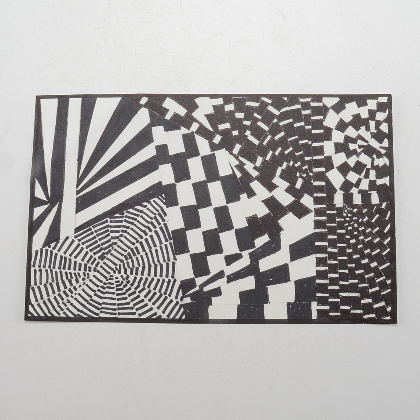 Margaret Wenstrup Original Miniature Ink Drawing