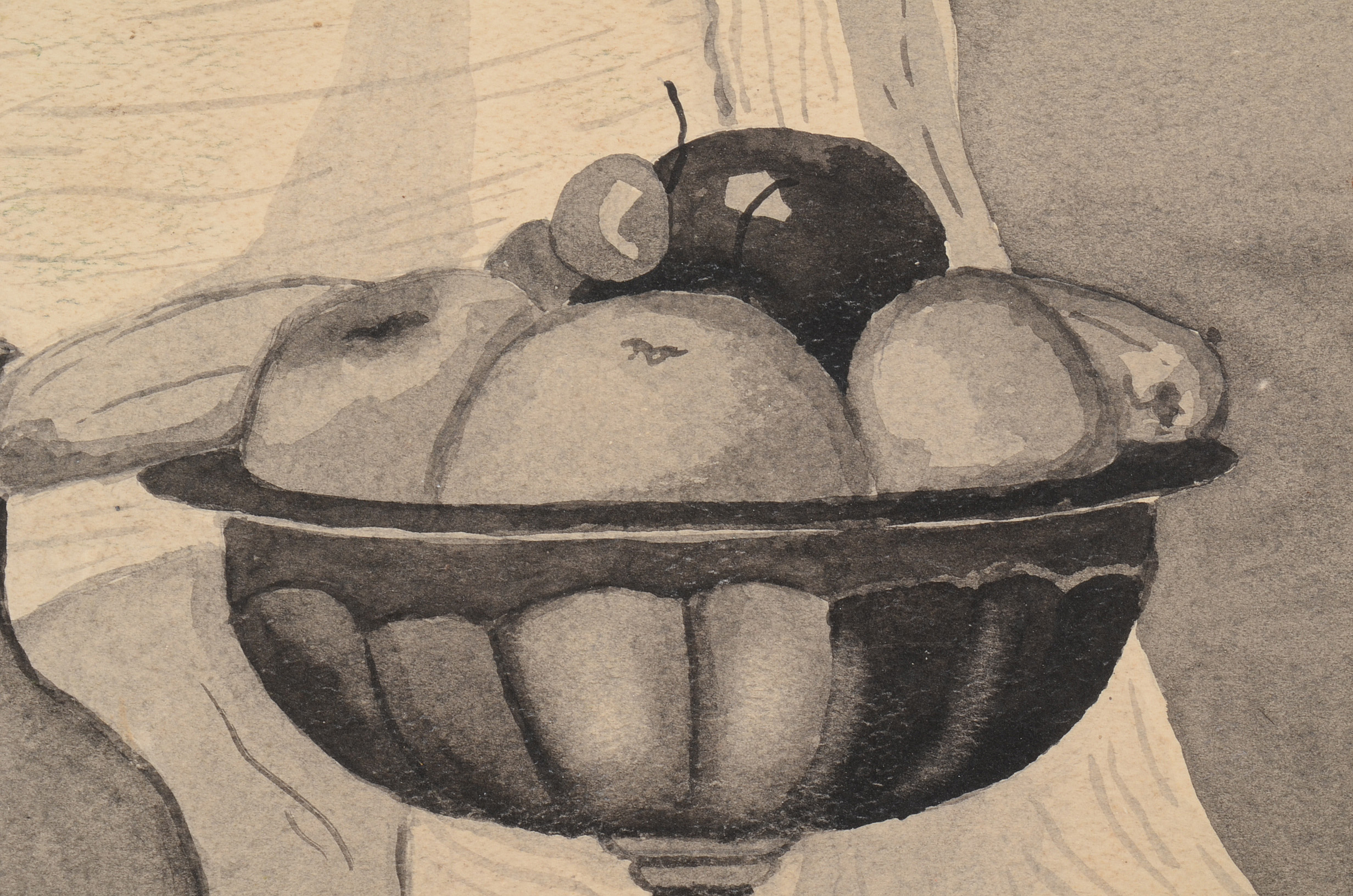 Margaret Wenstrup Original Ink Wash Still Life