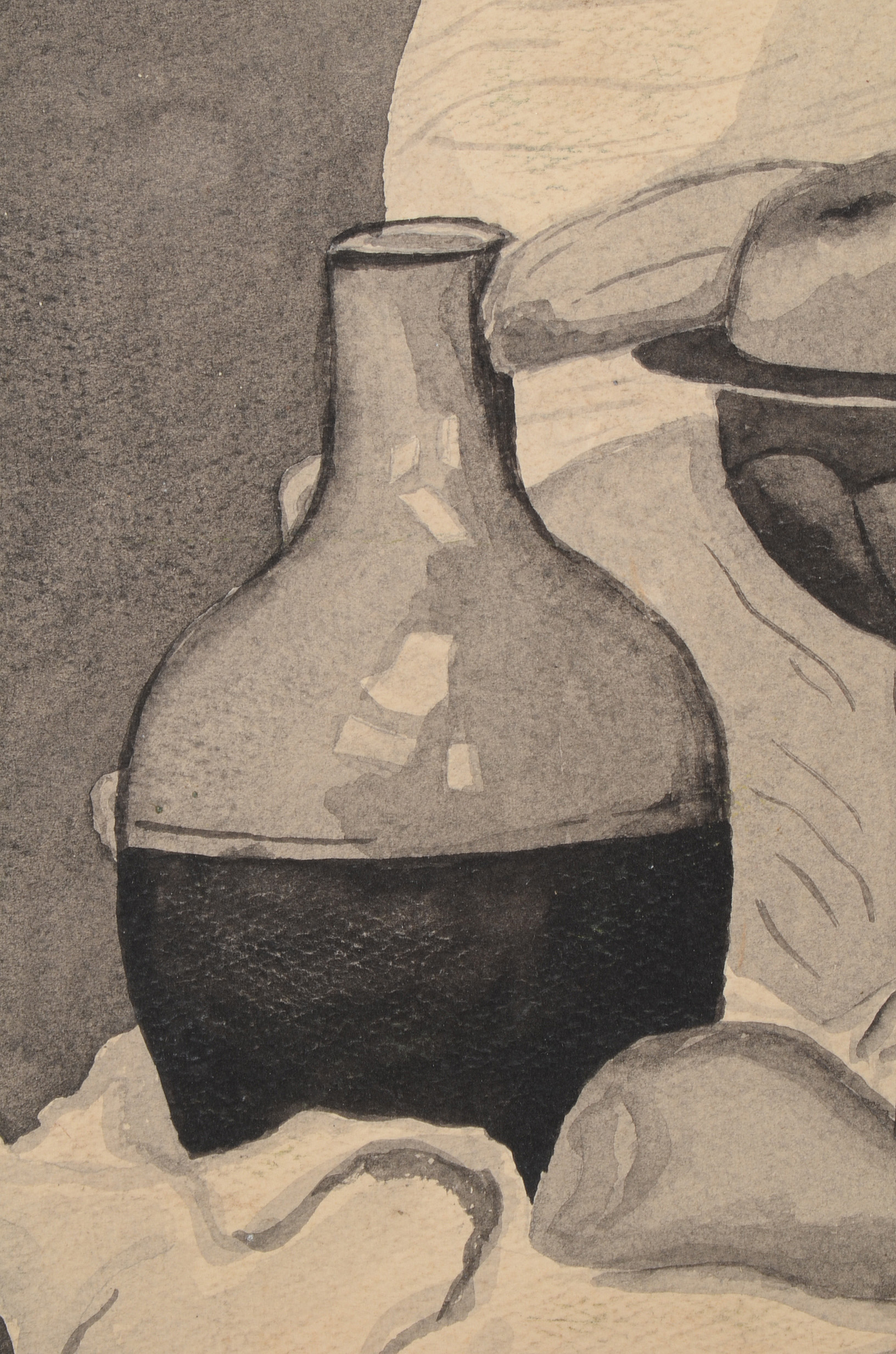 Margaret Wenstrup Original Ink Wash Still Life