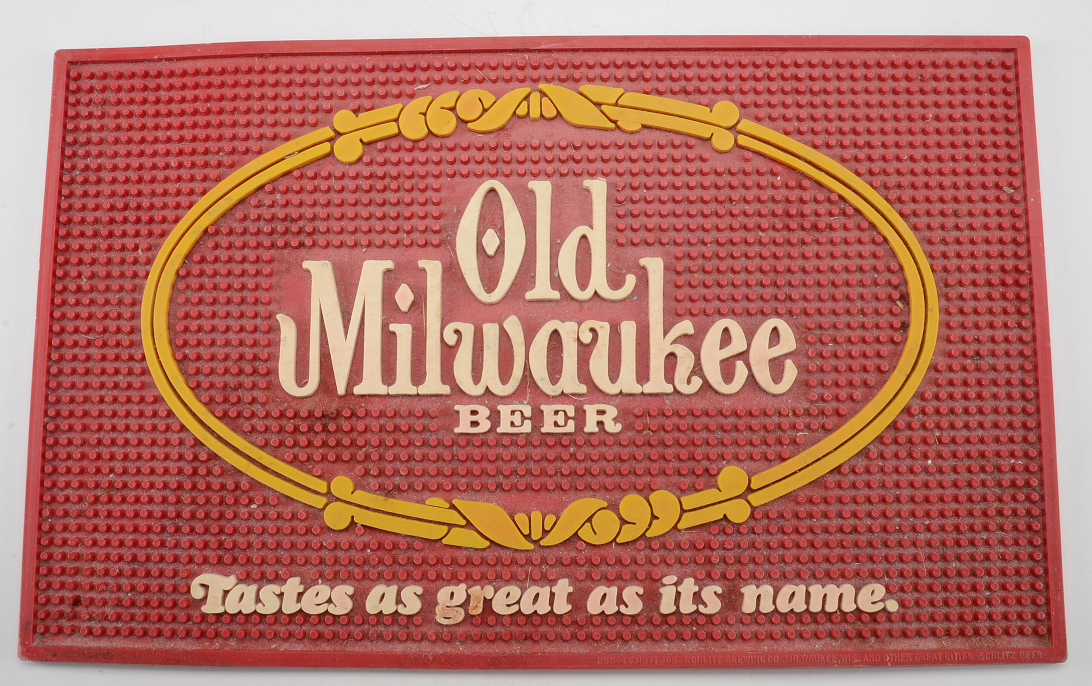 Old Milwaukee and Smirnoff Bar Mats