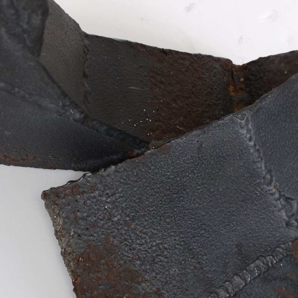 Brutalist  Abstract Iron Sculpture