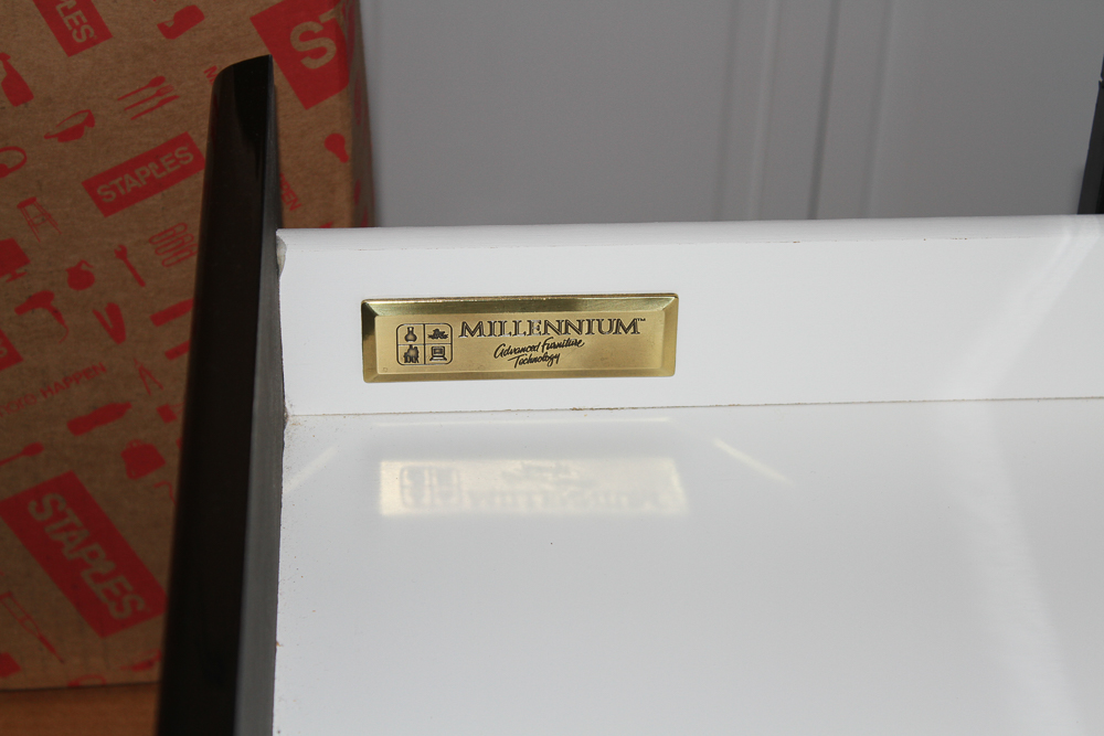 "Millennium" Contemporary Black Dresser