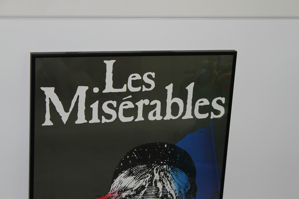 "Les Misérables" Poster and Book