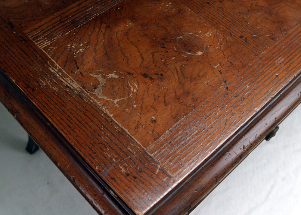 Vintage Henredon Wooden Desk with Sabre Legs