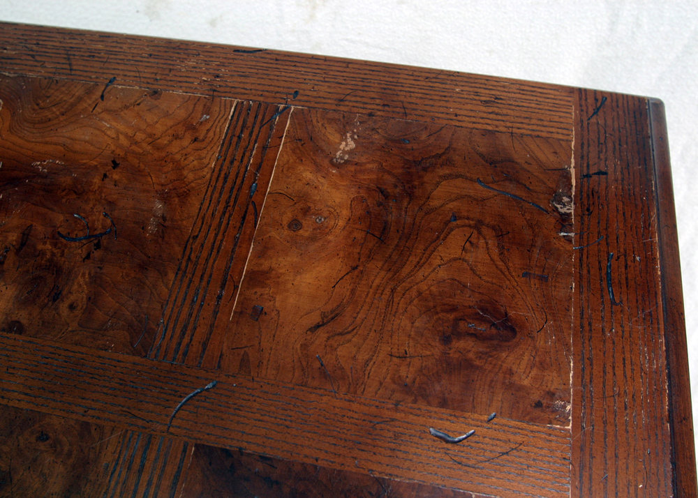 Vintage Henredon Wooden Desk with Sabre Legs