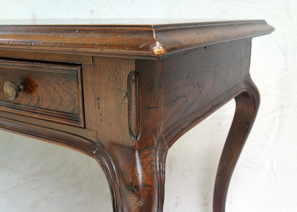 Vintage Henredon Wooden Desk with Sabre Legs
