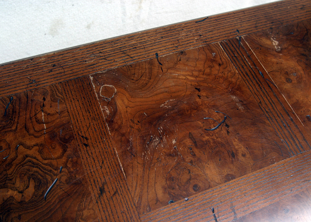 Vintage Henredon Wooden Desk with Sabre Legs