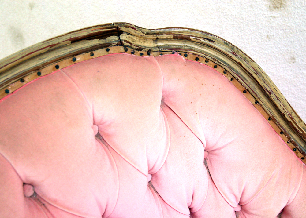 Vintage French Provincial Settee