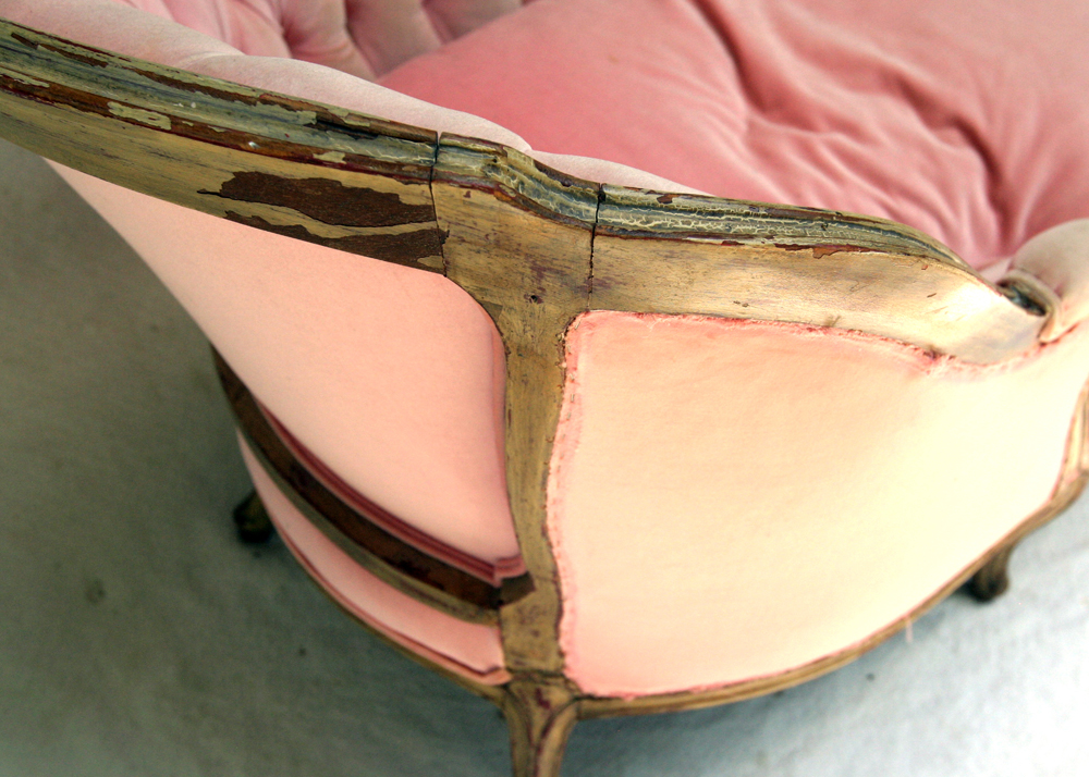 Vintage French Provincial Settee