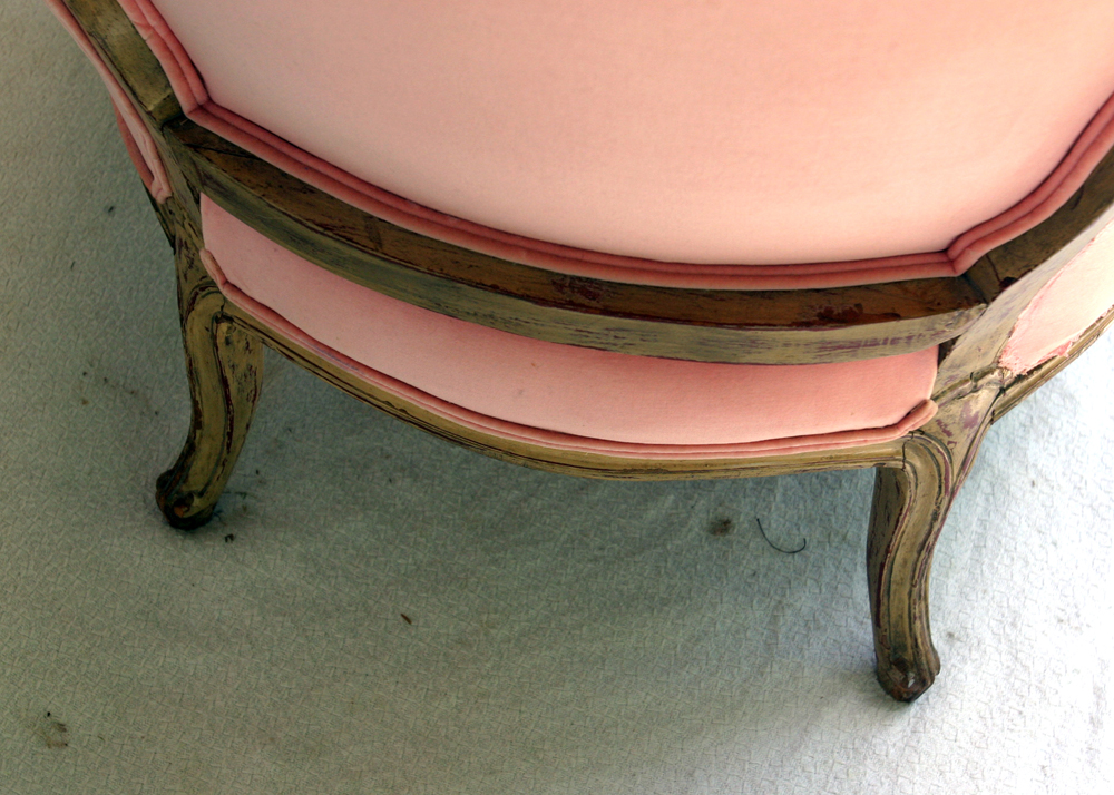 Vintage French Provincial Settee