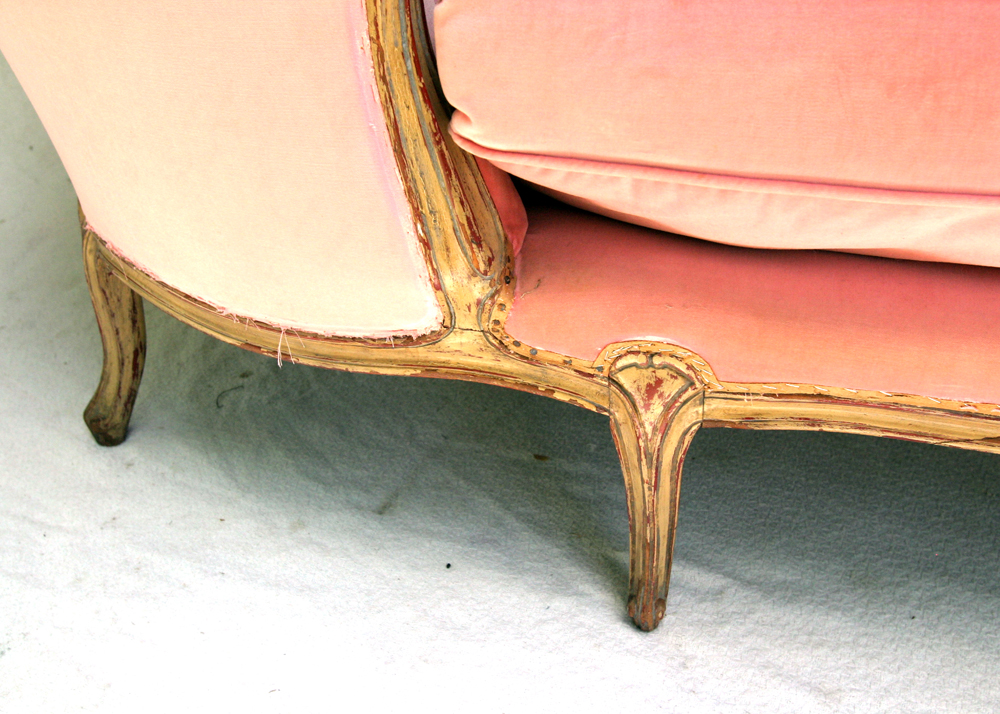 Vintage French Provincial Settee