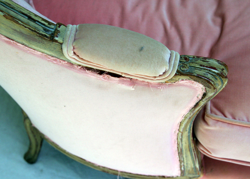 Vintage French Provincial Settee