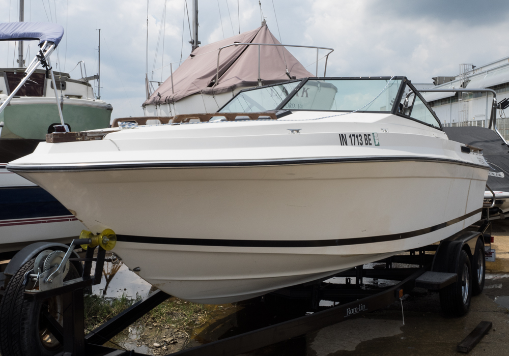 1988 Regal 19 Foot Empress 200XL and RamLin Trailer