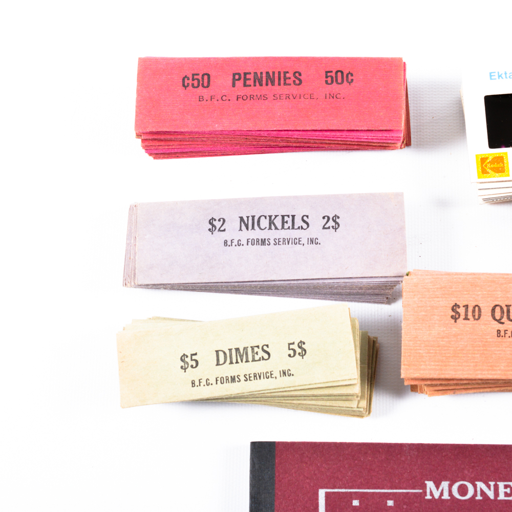 Vintage Paper Ephemera and Kodak Ektachrome Slides.