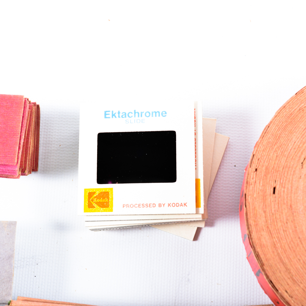 Vintage Paper Ephemera and Kodak Ektachrome Slides.