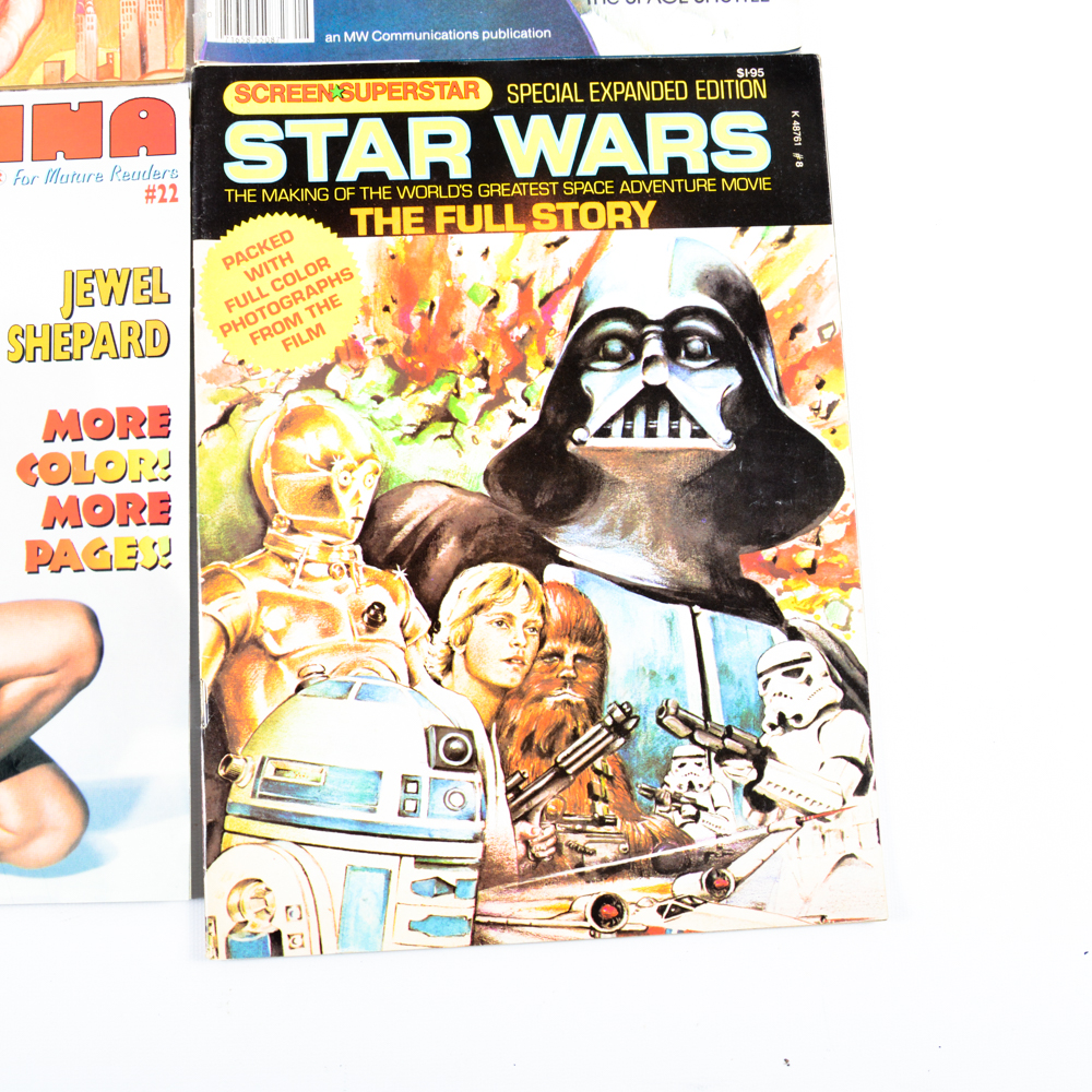 Vintage Film Magazines Featuring Star Wars