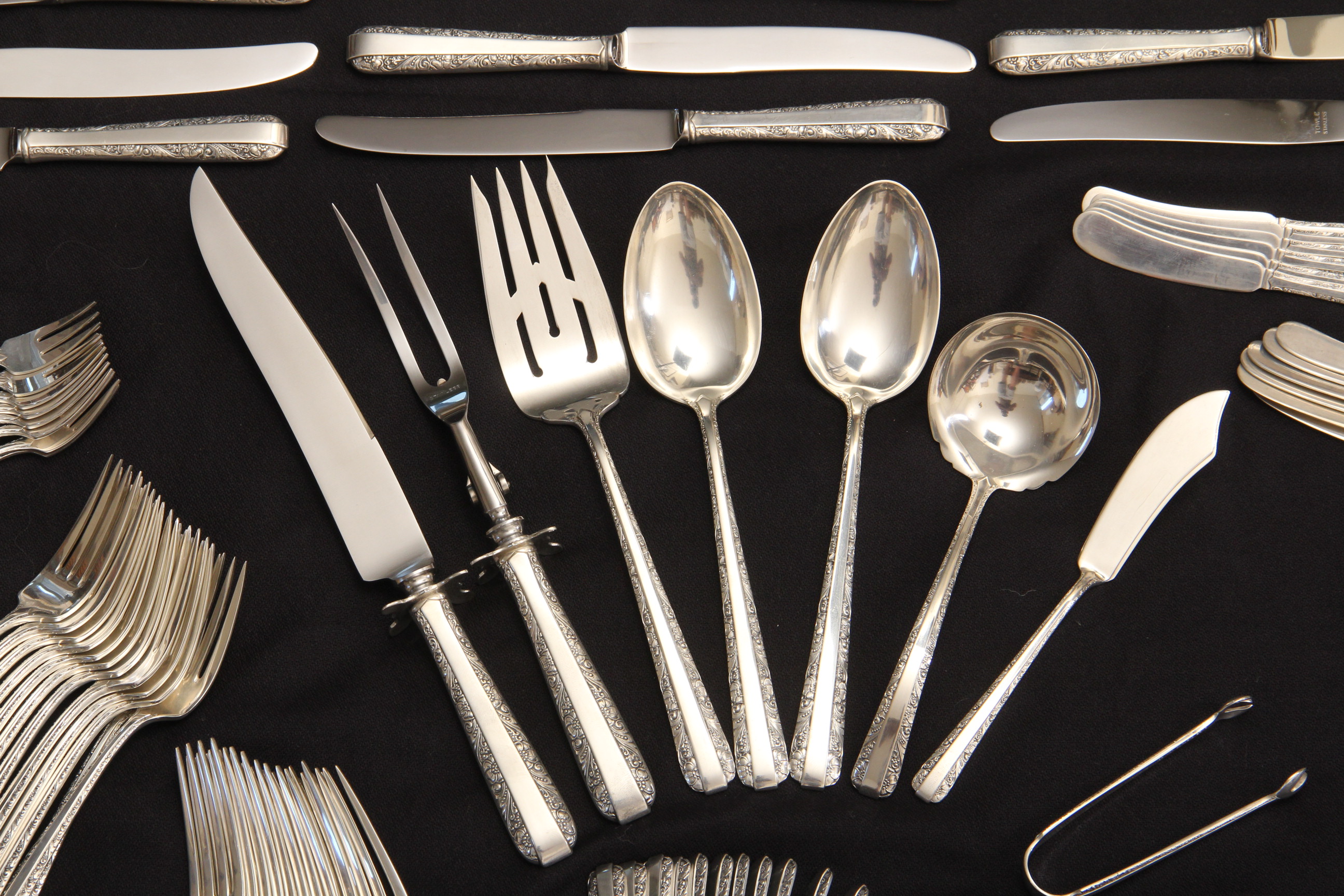 Collection of Towle "Candlelight" Sterling Silver Flatware