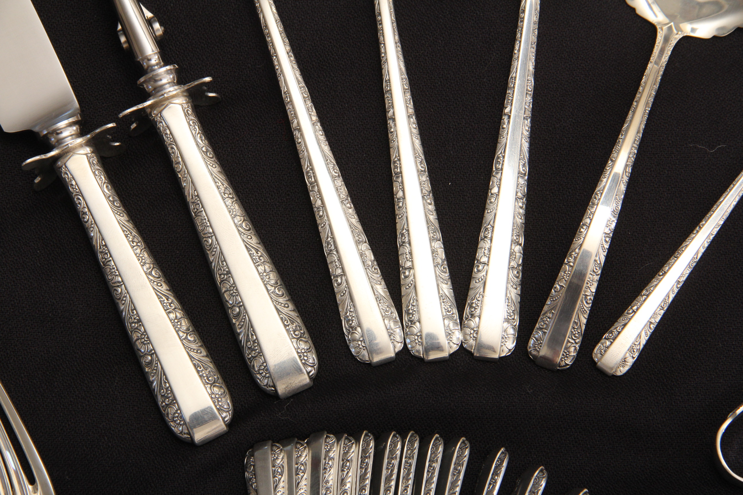 Collection of Towle "Candlelight" Sterling Silver Flatware