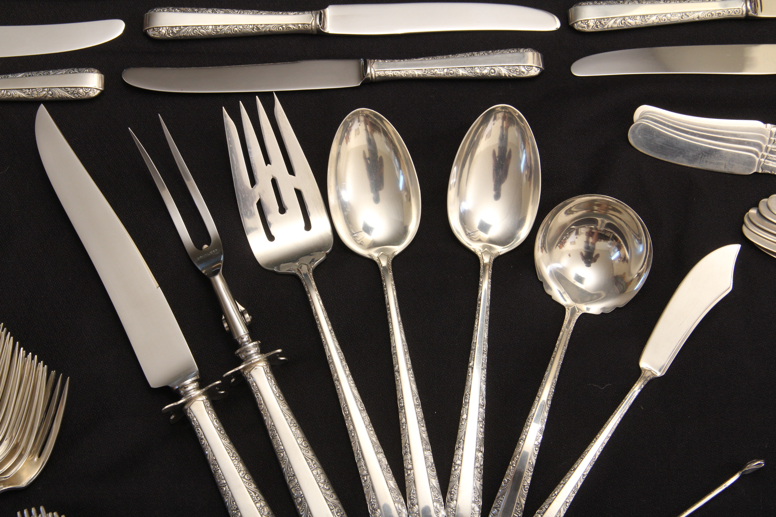 Collection of Towle "Candlelight" Sterling Silver Flatware