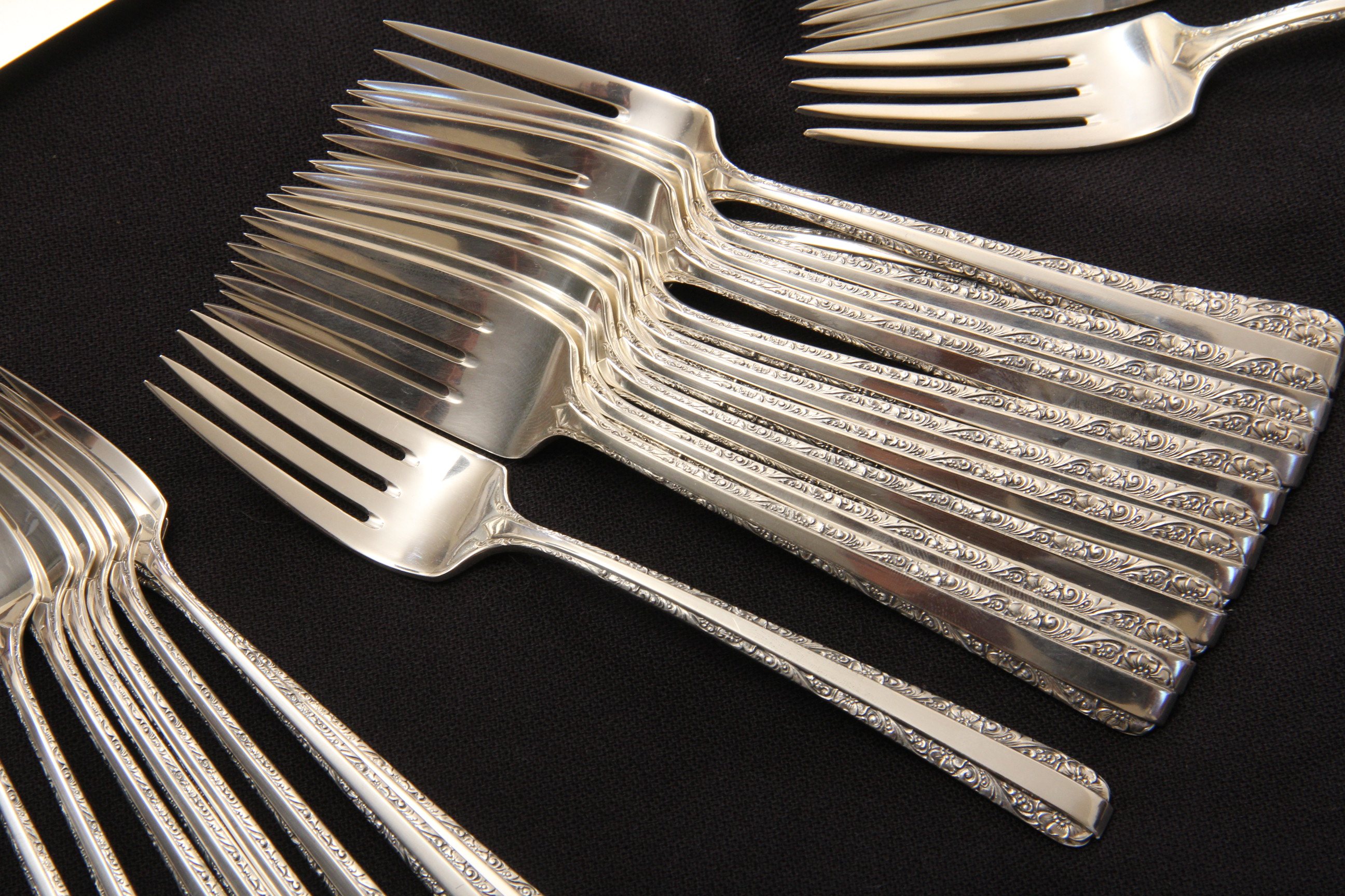 Collection of Towle "Candlelight" Sterling Silver Flatware