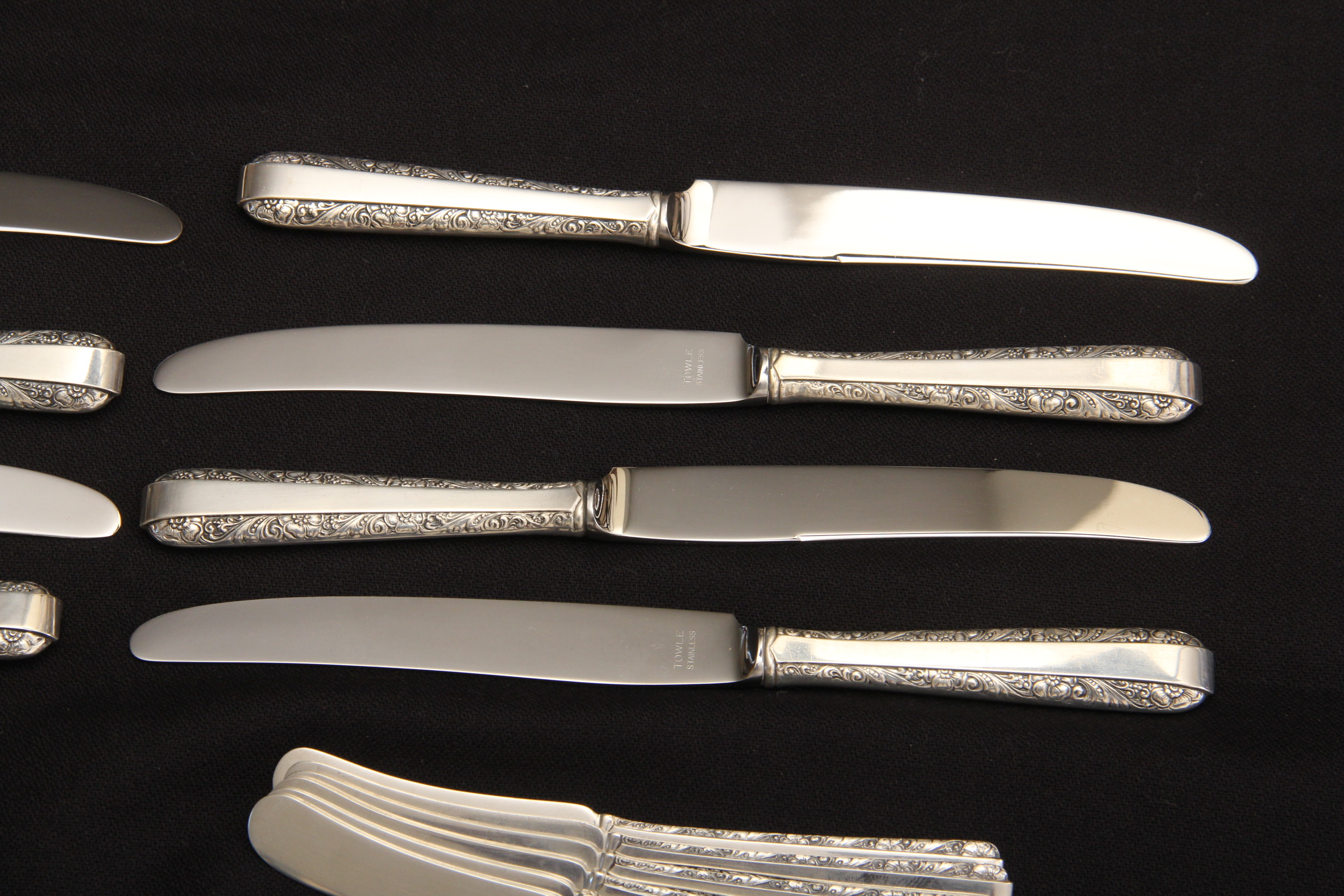 Collection of Towle "Candlelight" Sterling Silver Flatware