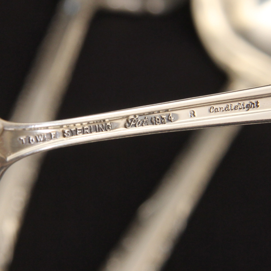 Collection of Towle "Candlelight" Sterling Silver Flatware