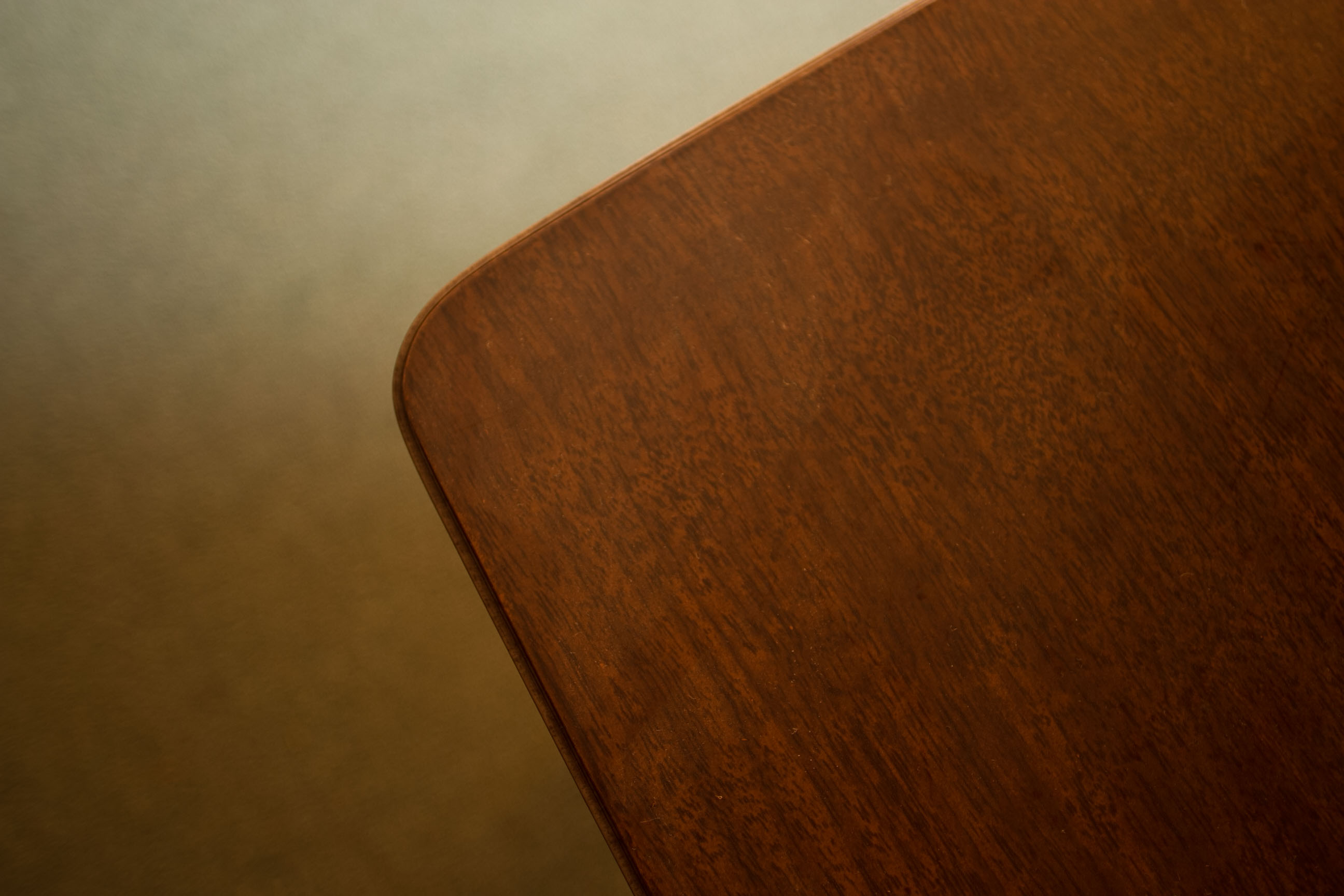 Two Tier Mid Century Modern Corner End Table