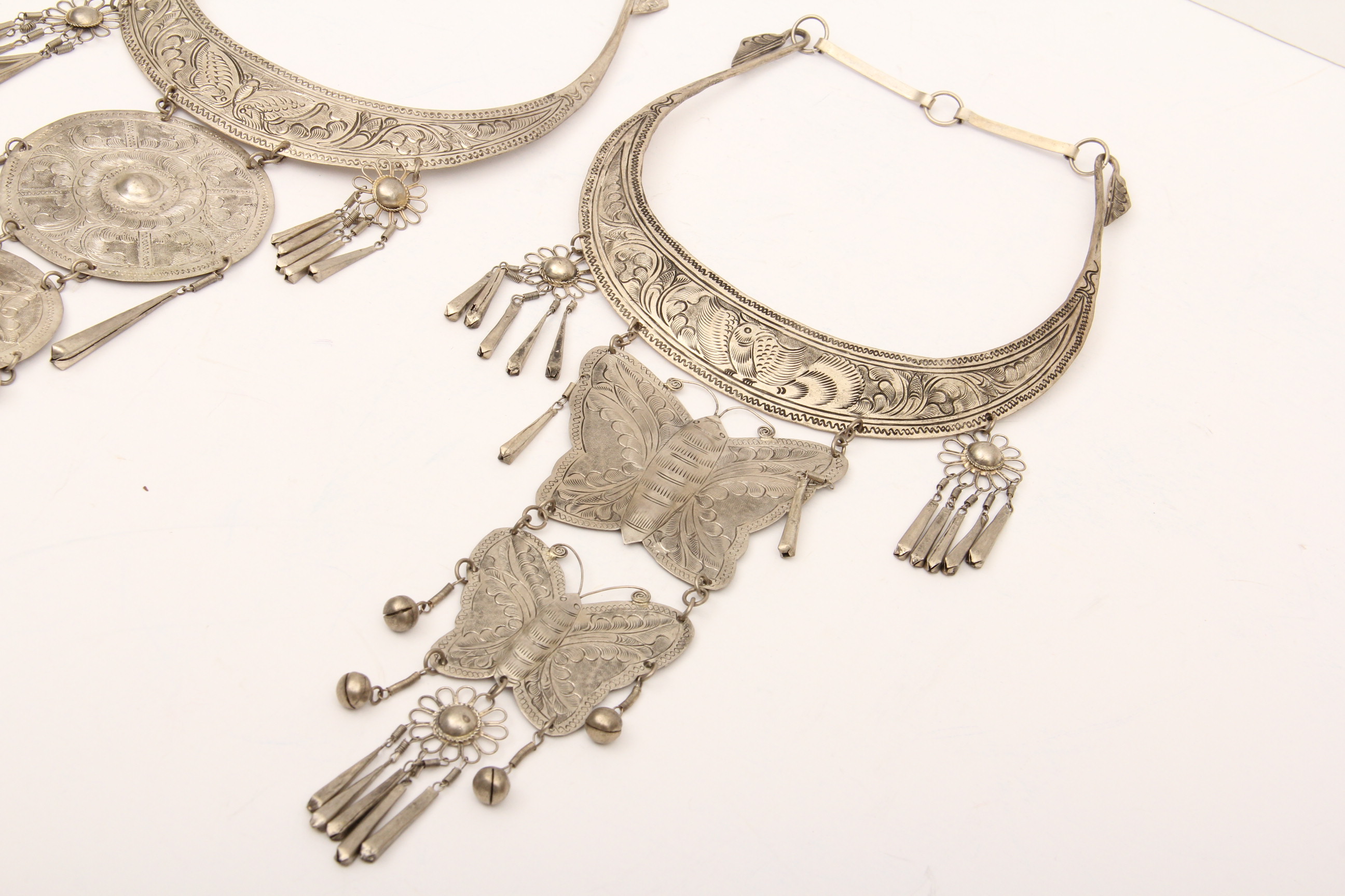 Pair of Hmong Wedding Necklaces