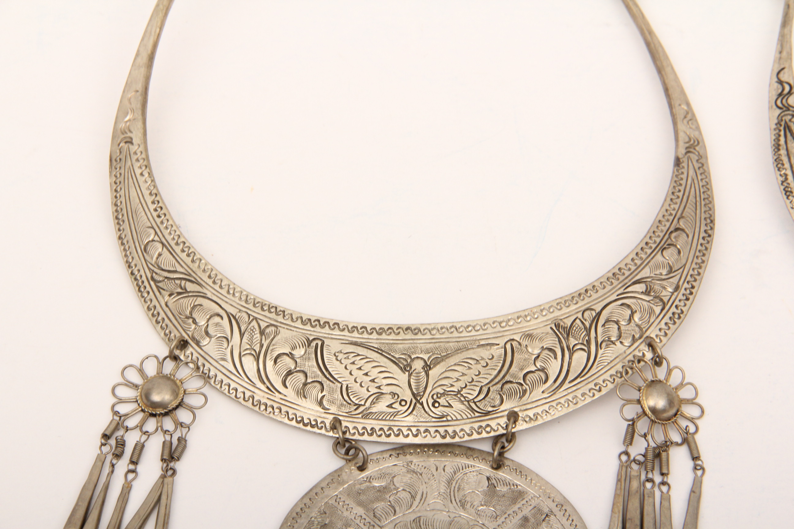 Pair of Hmong Wedding Necklaces