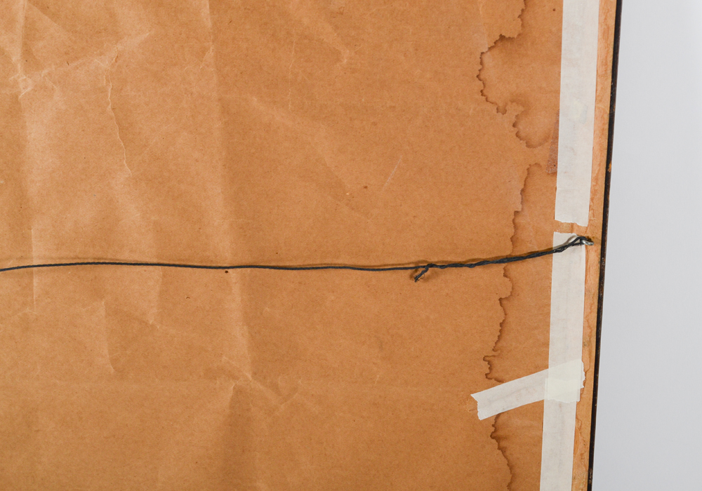 Joanne Sullivan Woman in Garden Oil Pastel