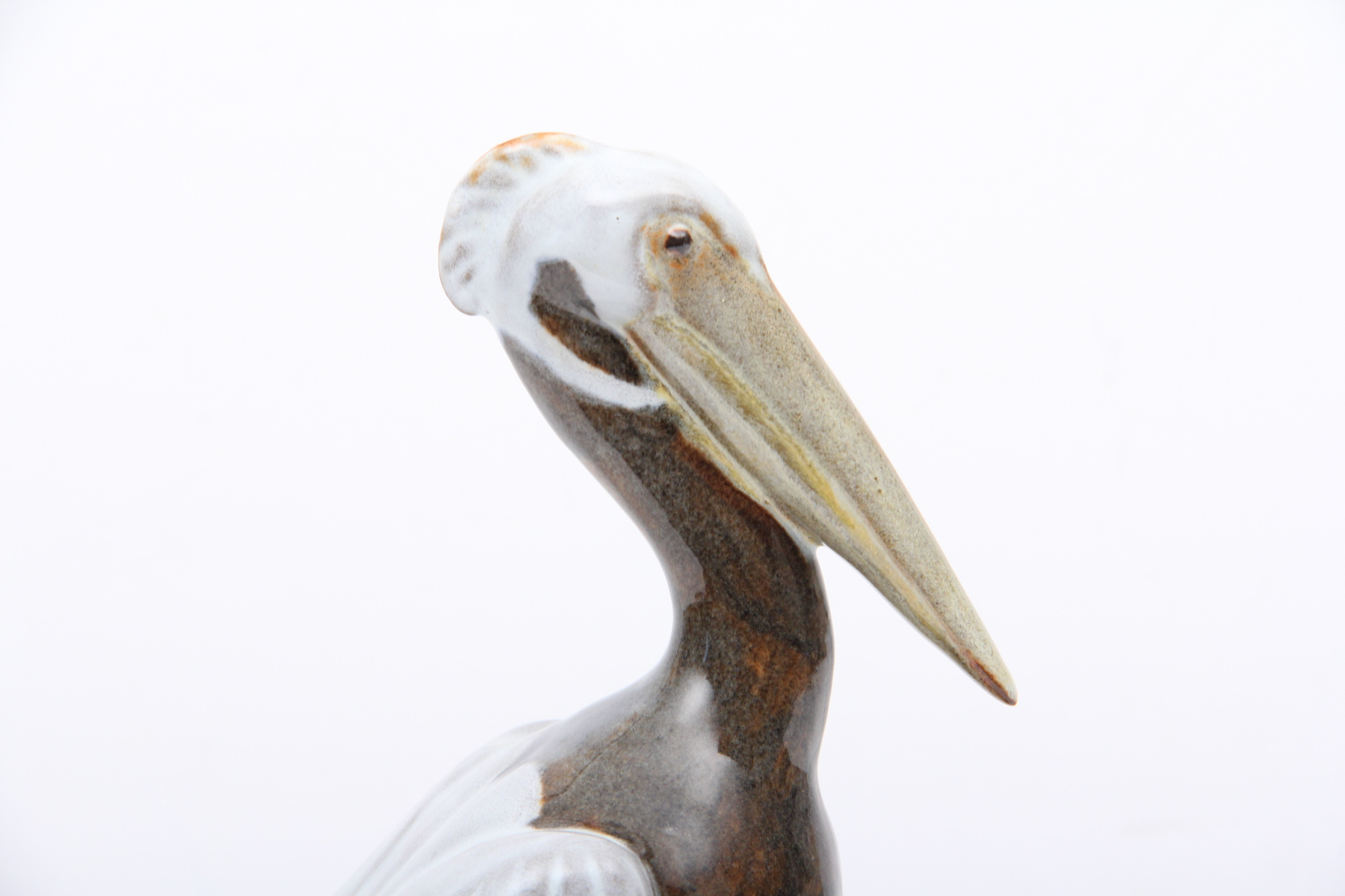 Nicodemus Ferro-Stone Pelican Sculpture