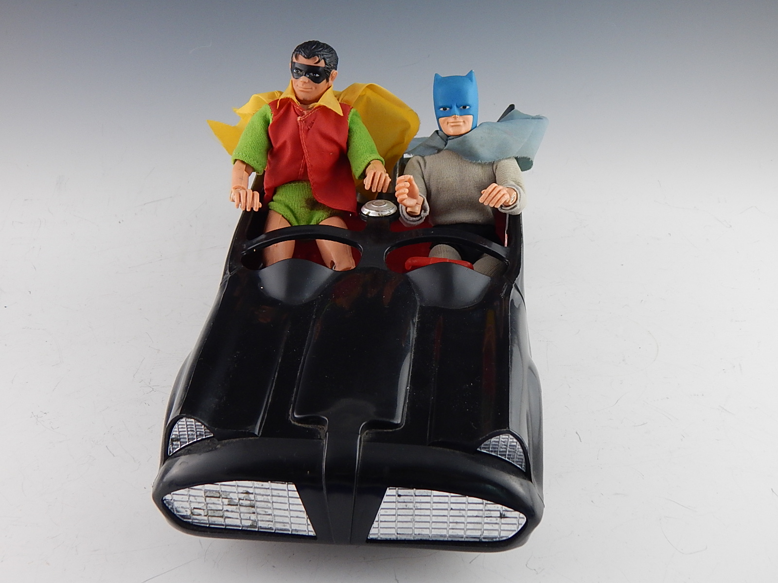 1970's Batman and Robin Figures and Car
