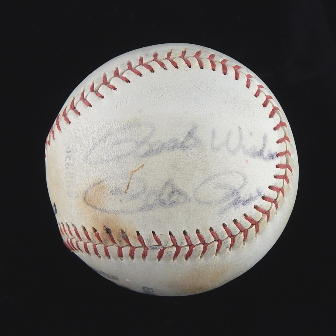 Pete Rose Signed Baseball