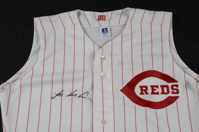 Joe Nuxhall Signed Jersey