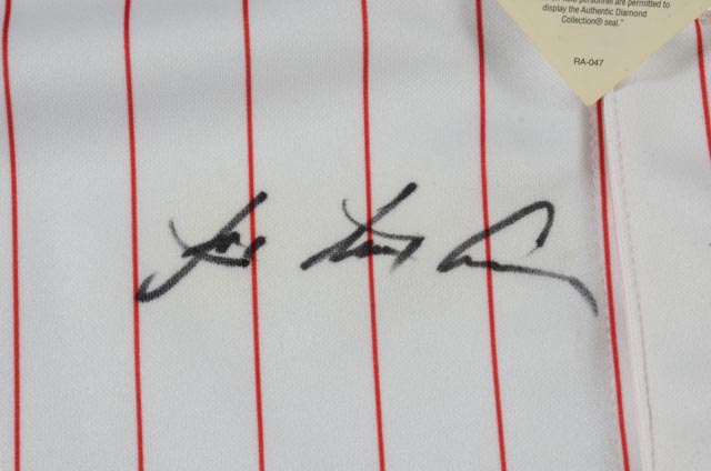 Joe Nuxhall Signed Jersey