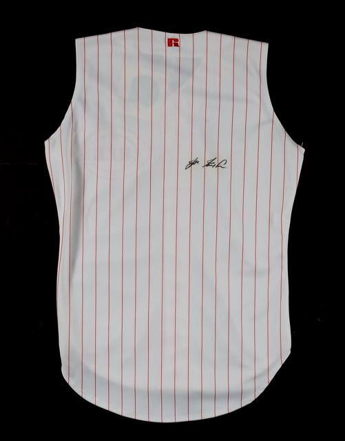 Joe Nuxhall Signed Jersey