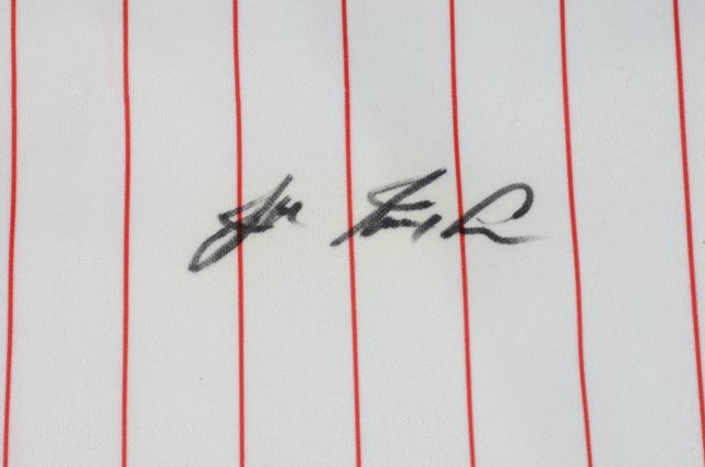 Joe Nuxhall Signed Jersey