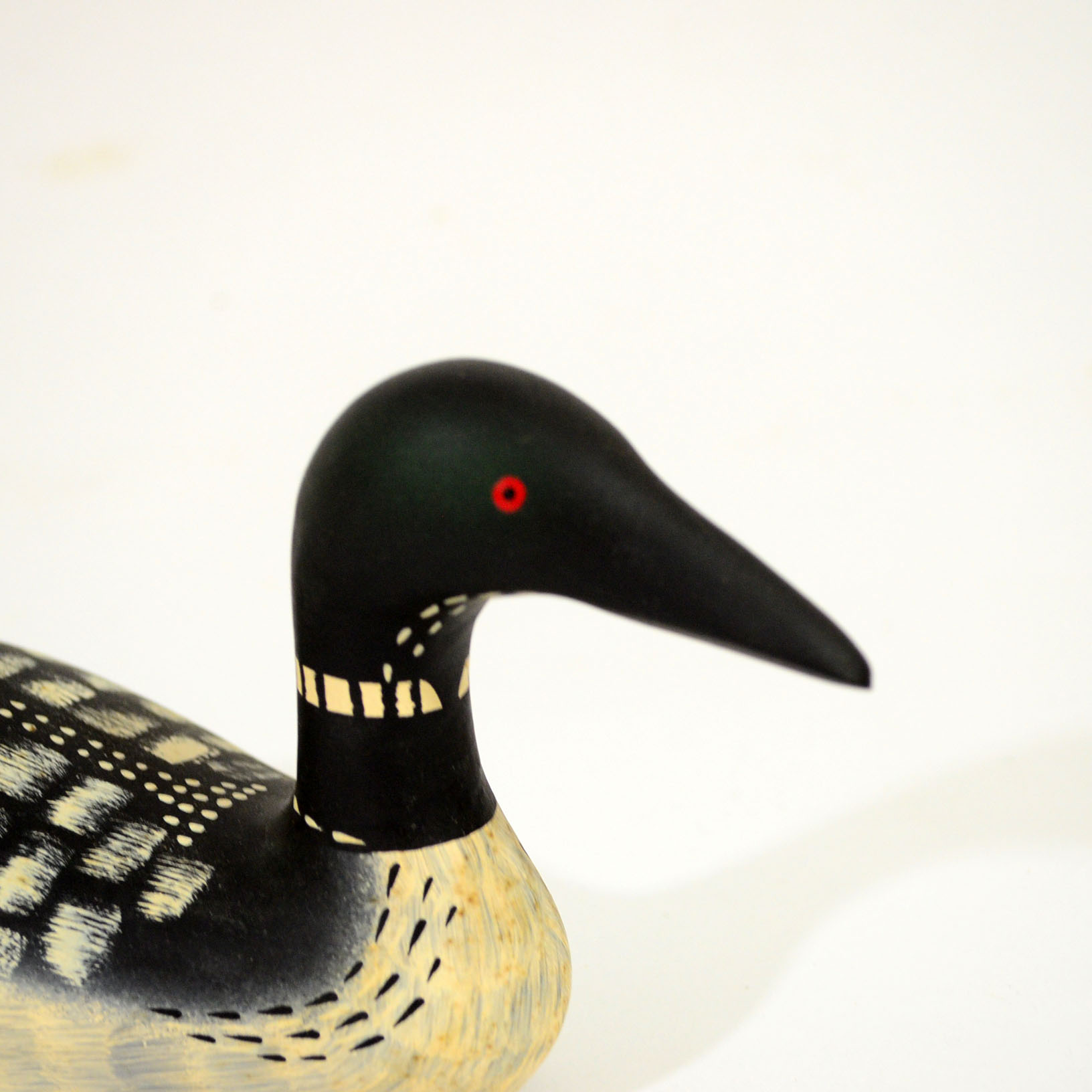 Leonard C. Hancock Jr. Hand Painted Common Loon Decoy