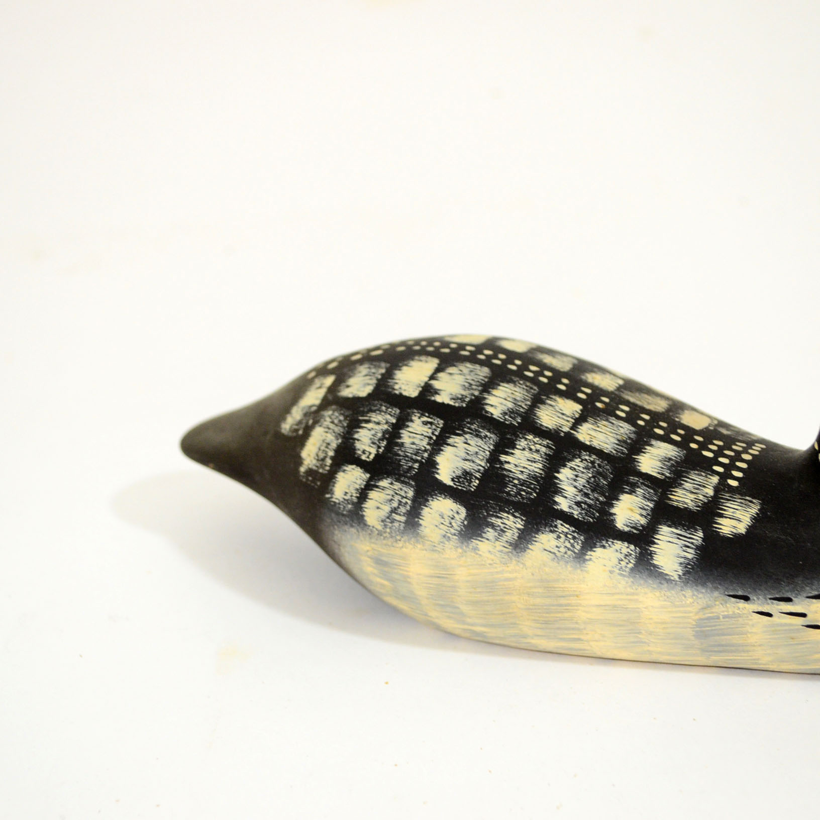 Leonard C. Hancock Jr. Hand Painted Common Loon Decoy