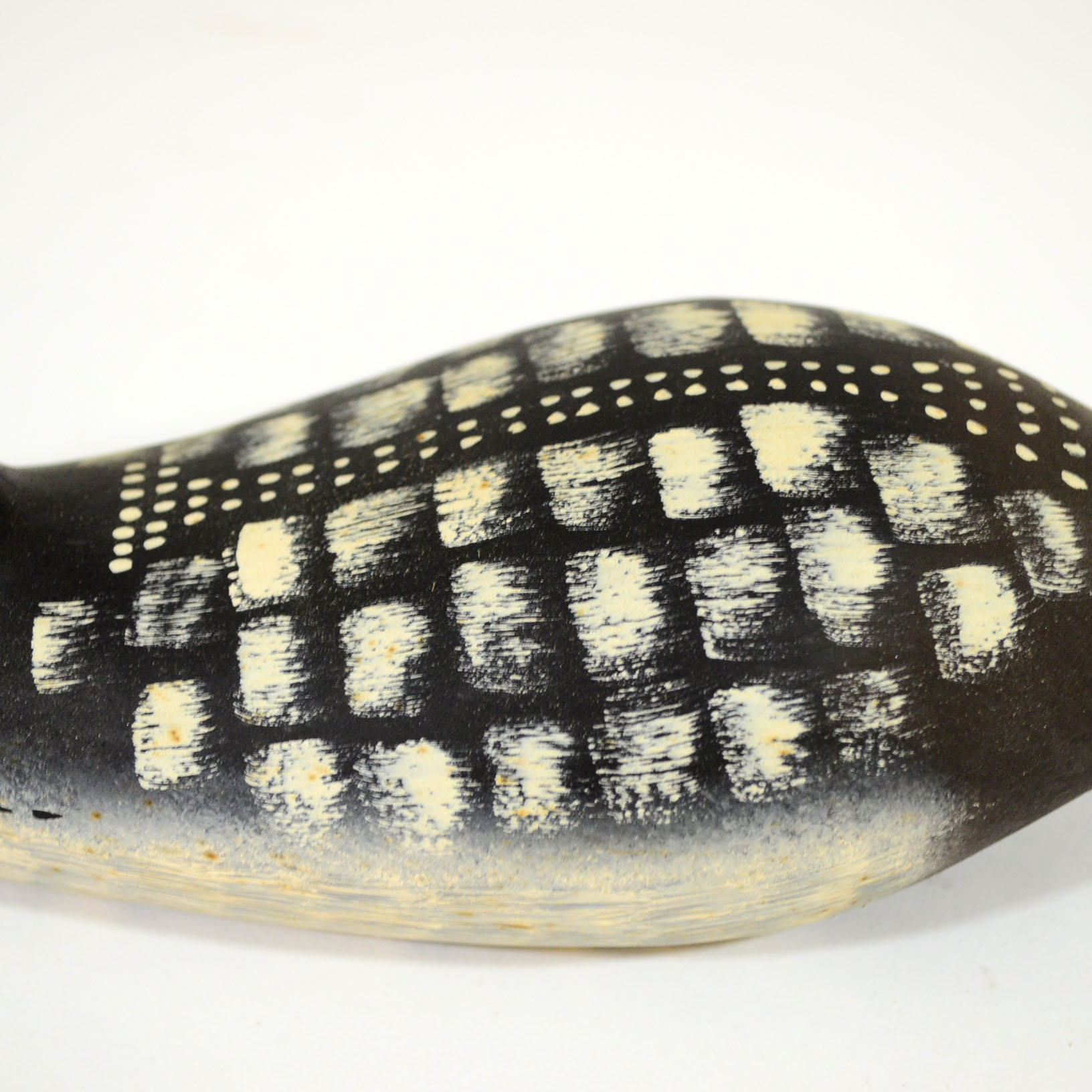 Leonard C. Hancock Jr. Hand Painted Common Loon Decoy