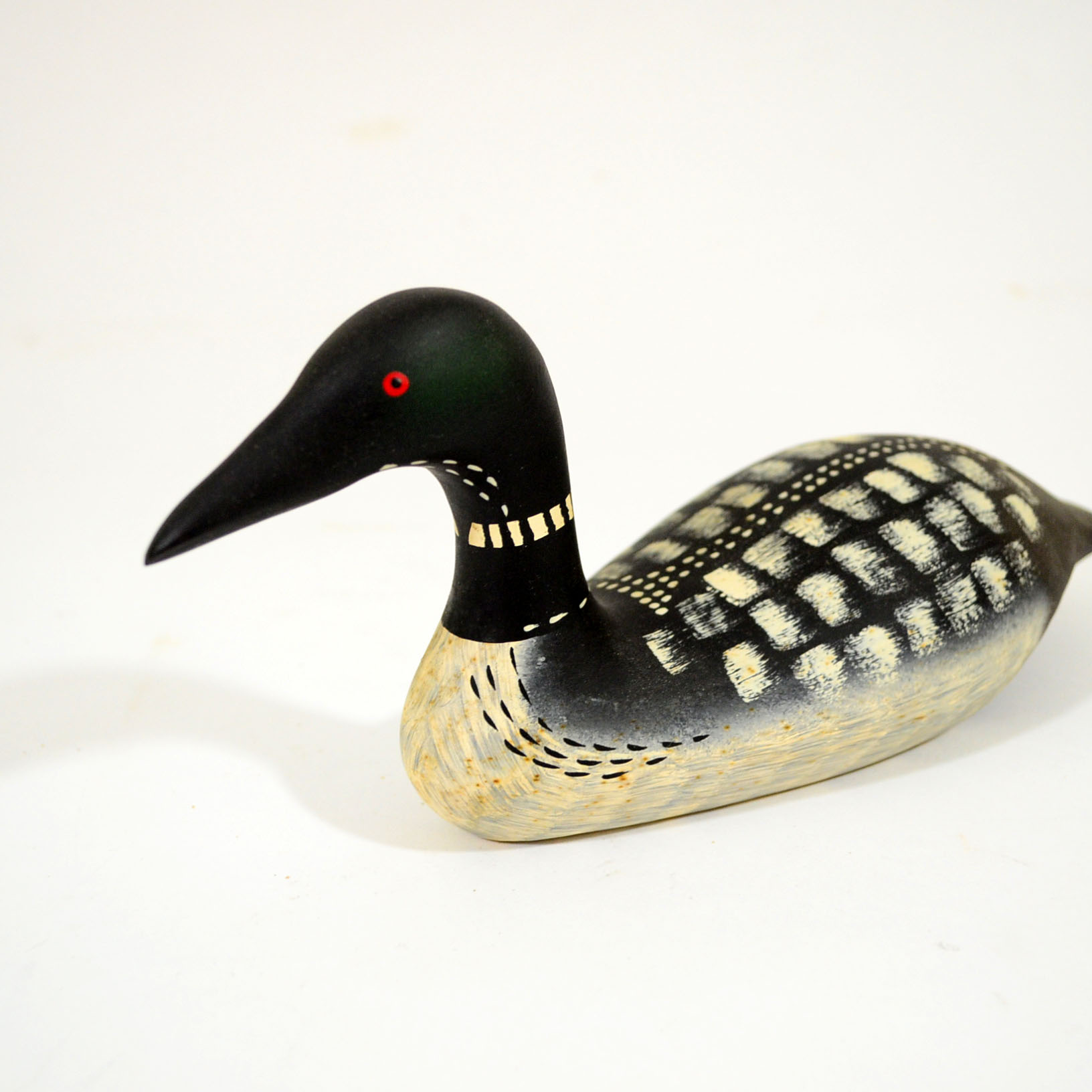 Leonard C. Hancock Jr. Hand Painted Common Loon Decoy