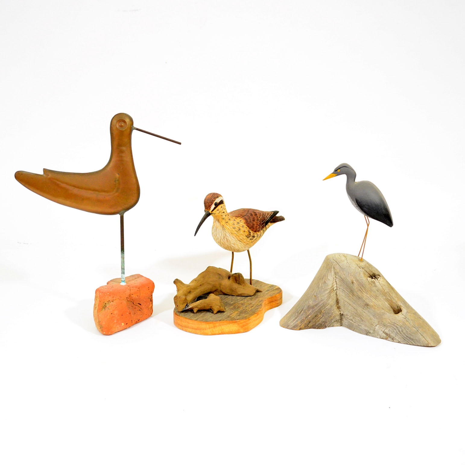 Trio of Sand Piper Figures