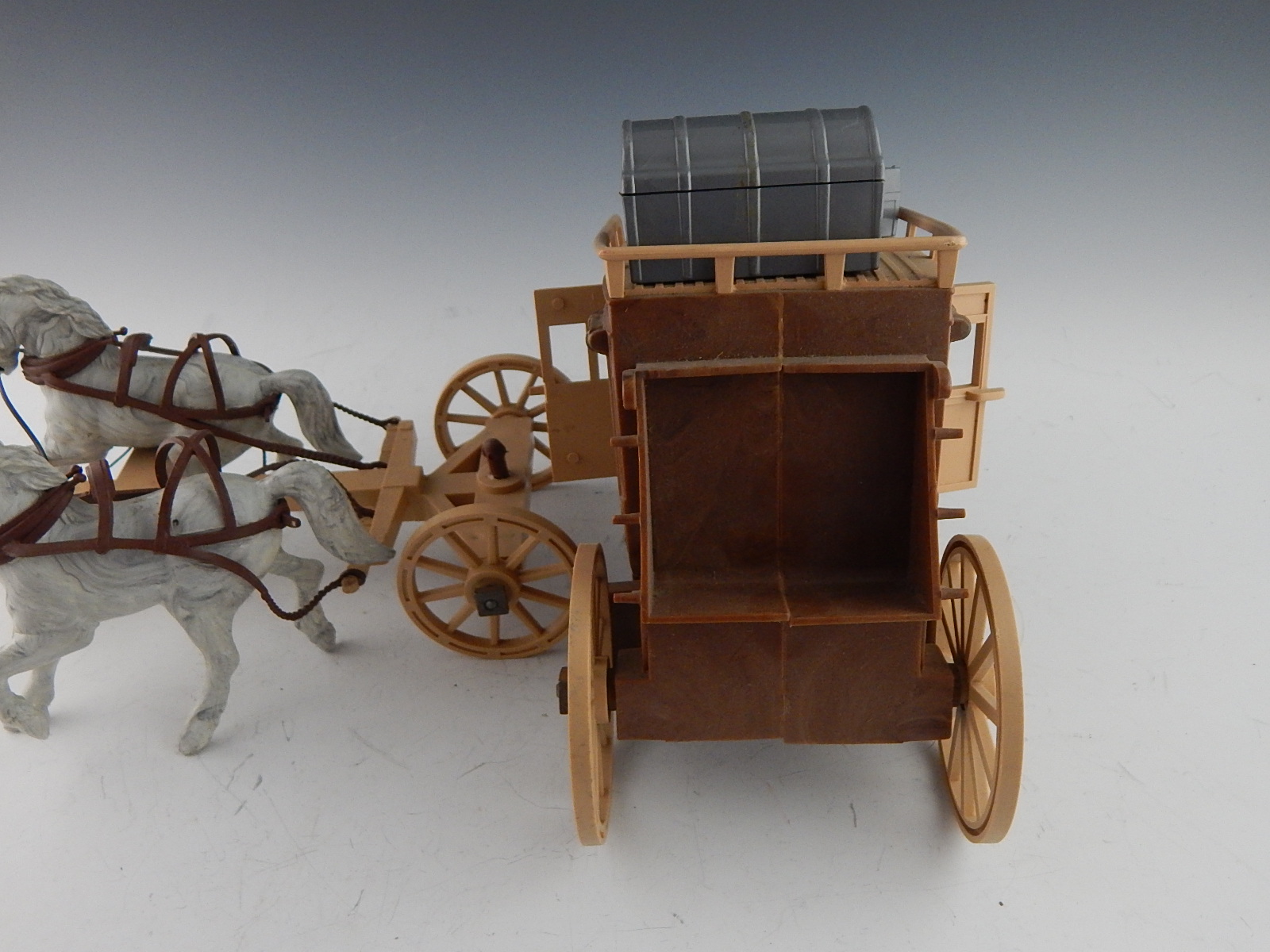 Roy Rogers Toy Stage Coach and Six Picture Cards