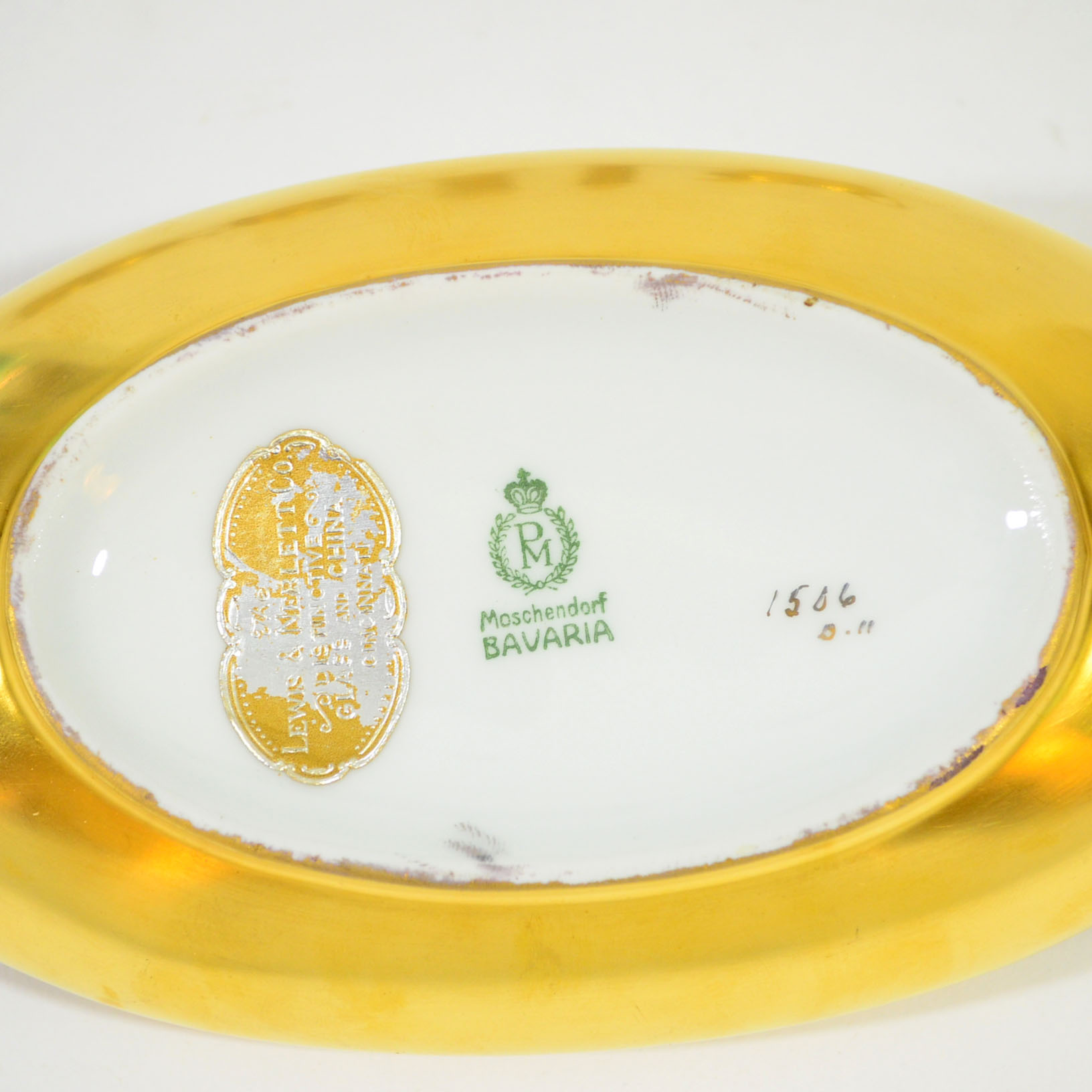 Vintage Collection of PM Moschendorf,  Bavaria China Pieces