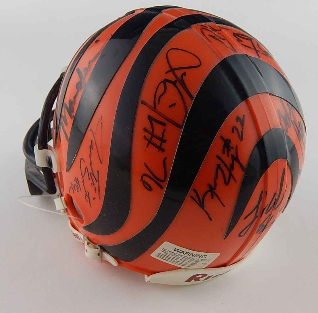 Cincinnati Bengals Mini Helmet - Autographed
